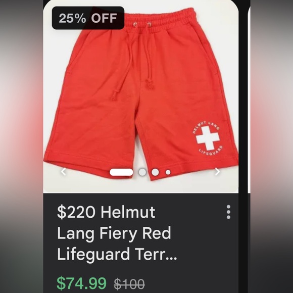 Helmut Lang Logo printed Lifeguard Shorts - Picture 5 of 6